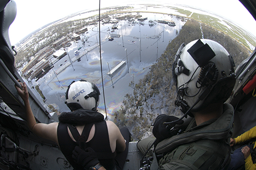 Hurricane Katrina rescue